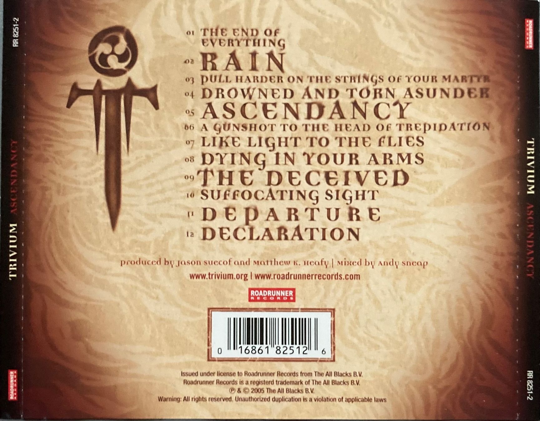Dischi in vinile: TRIVIUM - ASCENDANCY – Usato da Poliez-Pittet venduto da Newtown-Records 1