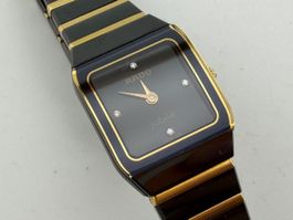 RADO Keramik/Gold läuft
