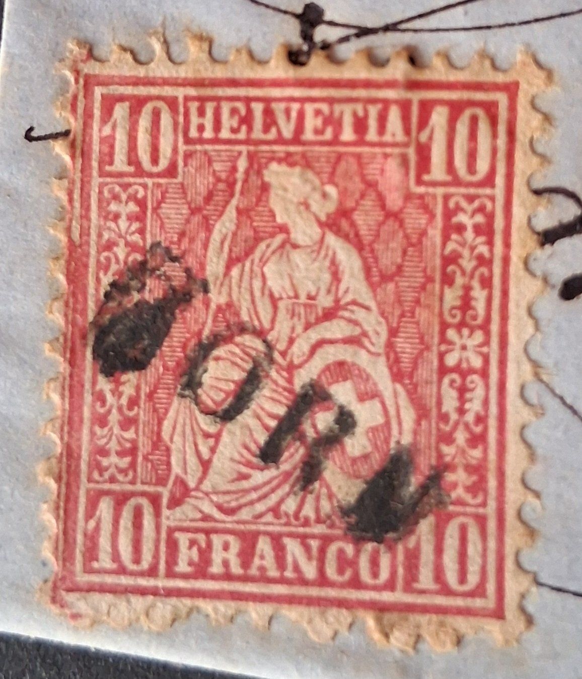 Tutti i francobolli: Faltbrief Horn-Waldstatt 1869 – Usato da Stalden (Sarnen) venduto da Salina_23 1