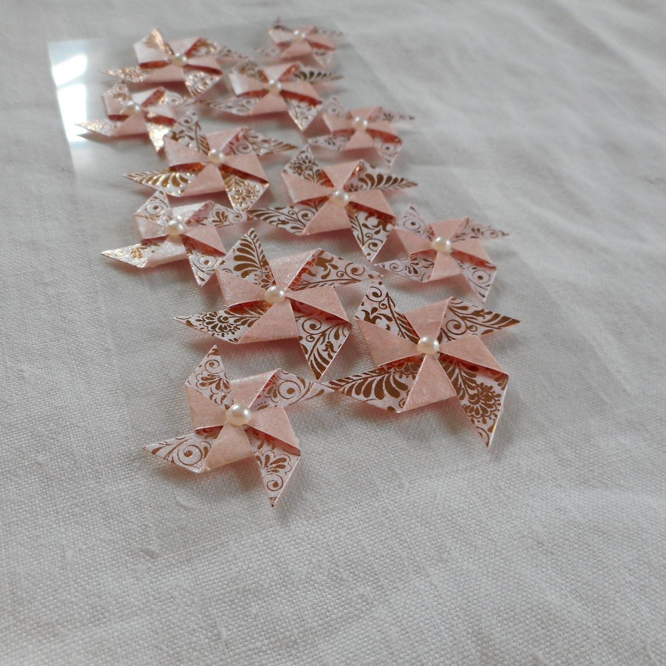 Sticker: 3D Sticker Windrädli Rosa Gold – Nuovo e nell'imballaggio originale da Niederlenz venduto da Berghem 1