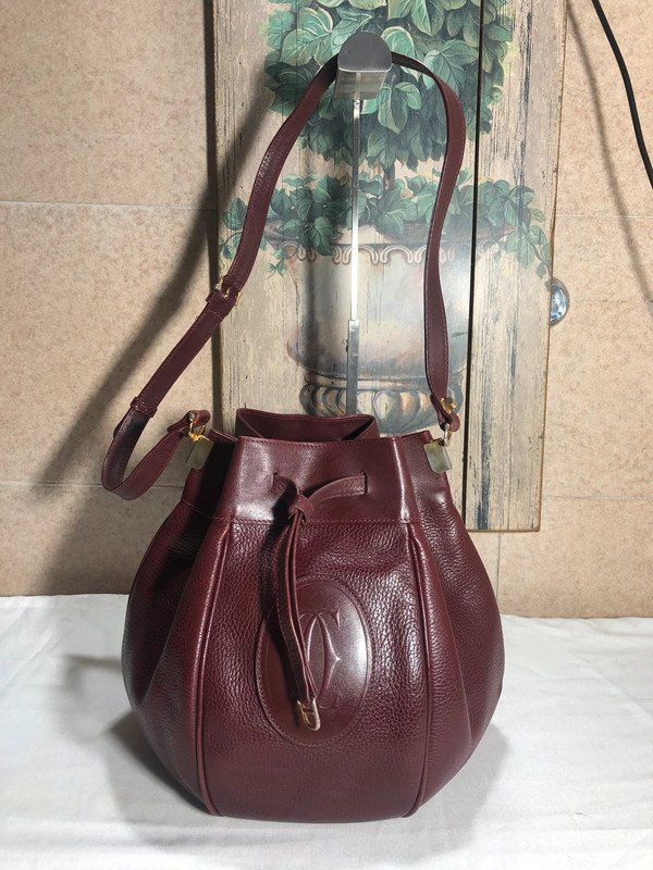 Cartier Borse da donna: Cartier Bag Bordeaux – Usato da Ruvigliana venduto da princesse10