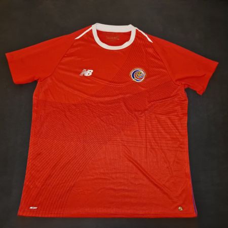 Trikot Costa Rica New-Balance 2XL rot 2019 Authentic-Siegel