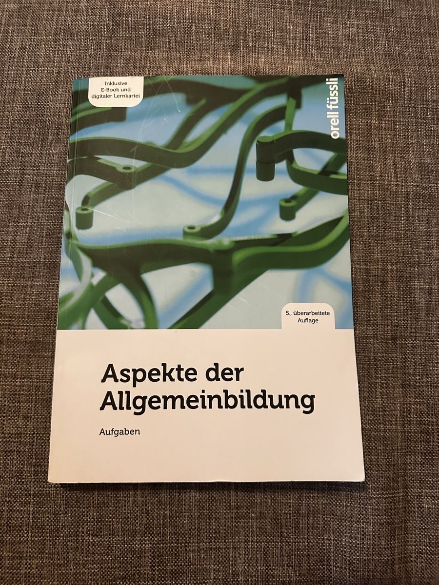 Bücher: Aspekte der Allgemeinbildung – Neu (gemäss Beschreibung) aus Zürich von funnyfailcat