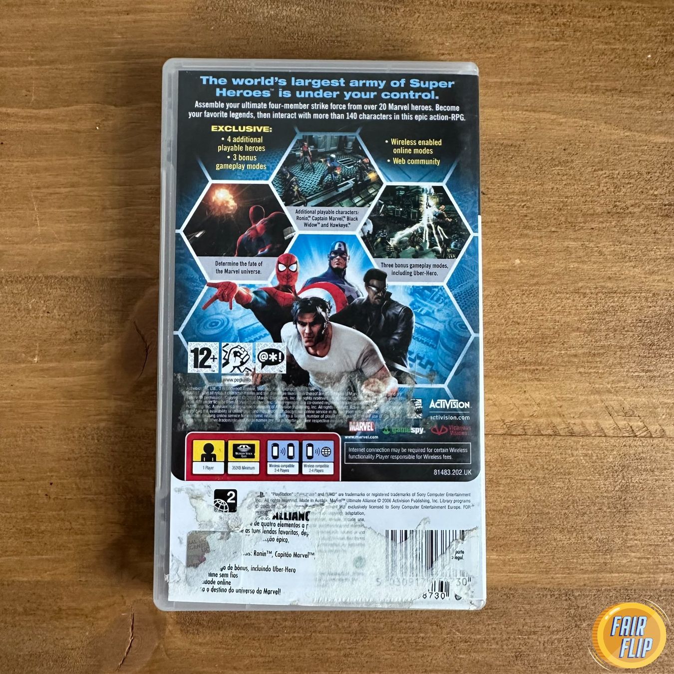 Sony Jeux: PSP Marvel Ultimate Alliance – D'occasion à Luzern par fairflip 2