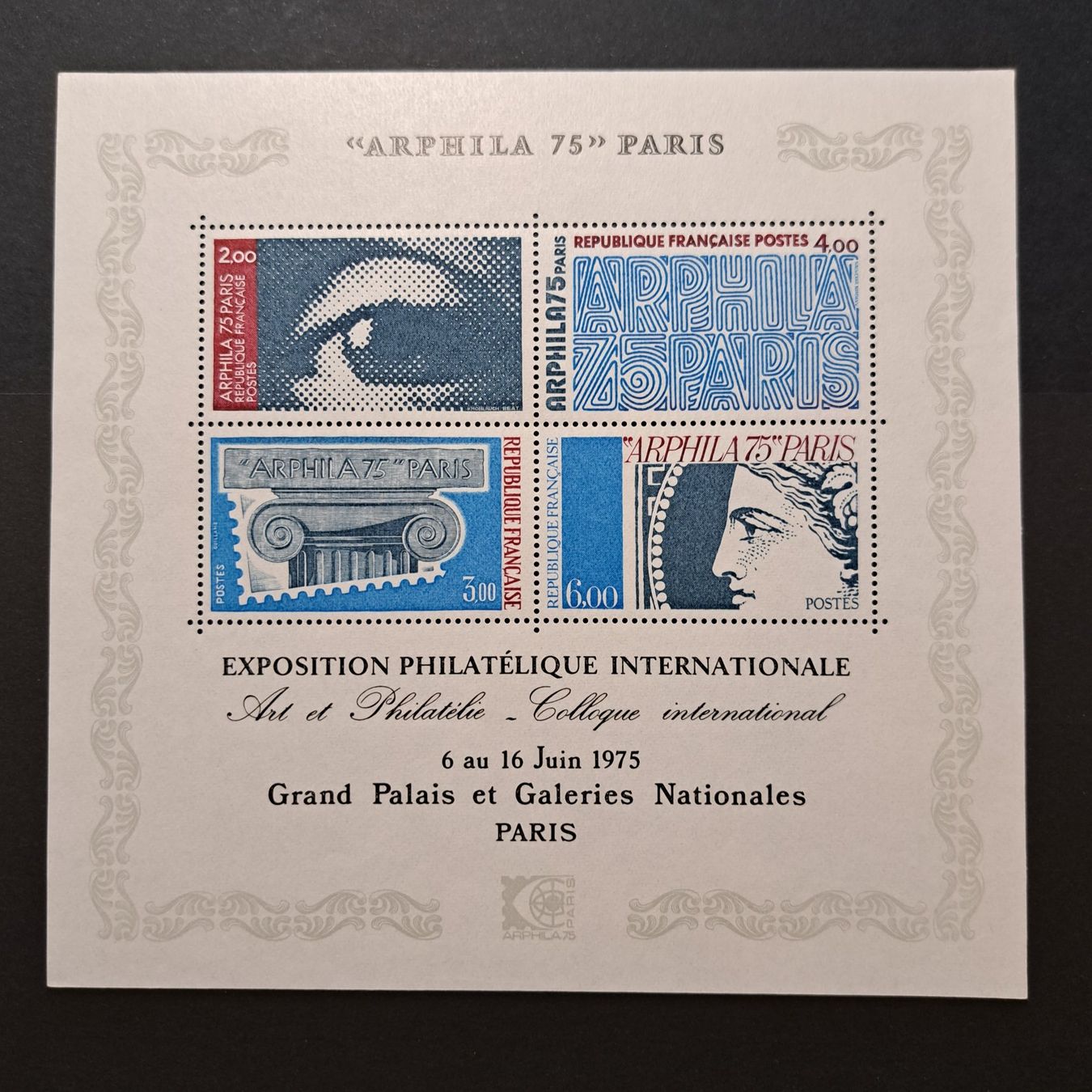 Tutti i francobolli: Block Arphila 1975, Frankreich – Nuovo e nell'imballaggio originale da Unterägeri venduto da PhilatelieStudiger