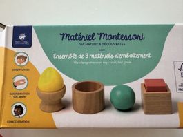 Montessori 3 emboitements bois Nature & Découverte 