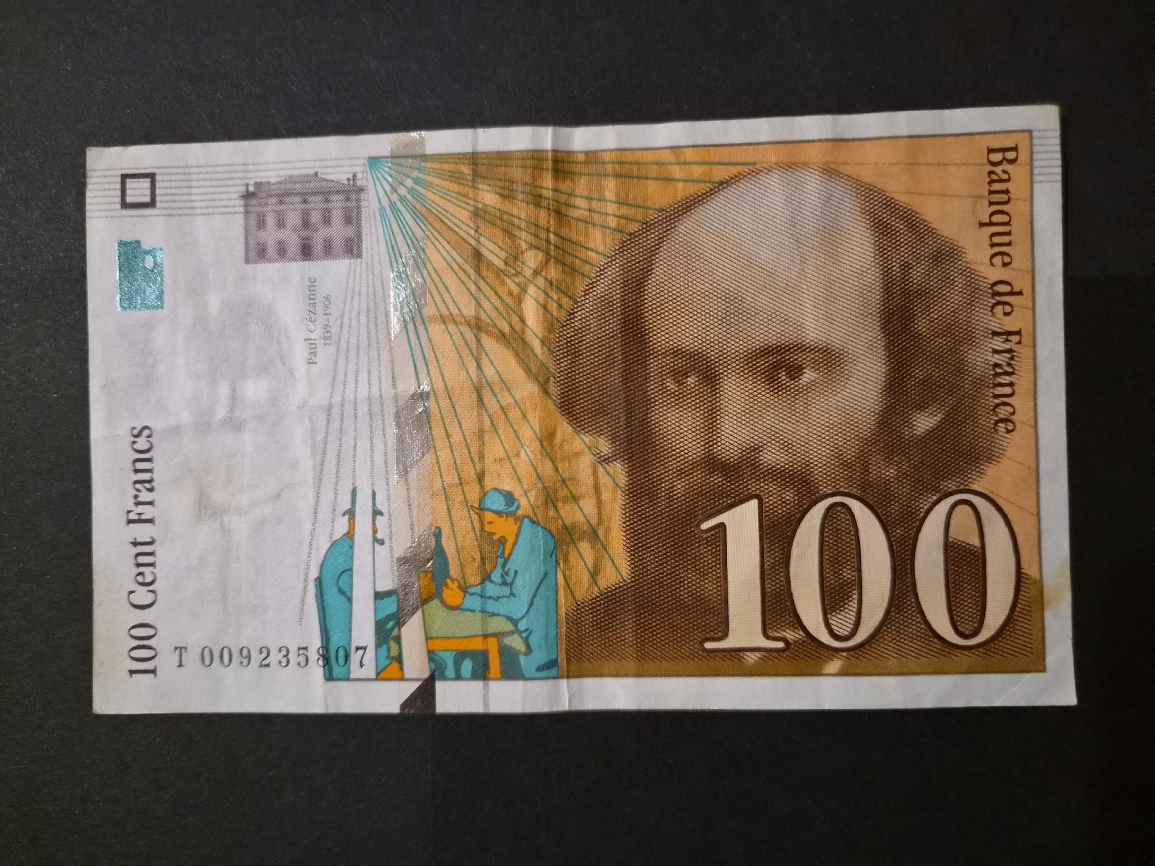 Banconote: France 1997 100 francs P158a – Usato da Versoix venduto da rucio