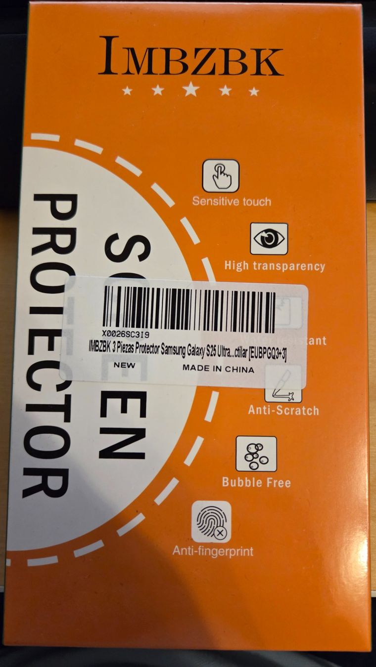 Ritocchi & pellicole di protezione: Samsung Galaxy S25 Ultra Screen Protector / Schutzfolie – Nuovo e nell'imballaggio originale da Zihlschlacht venduto da Chipsy123
