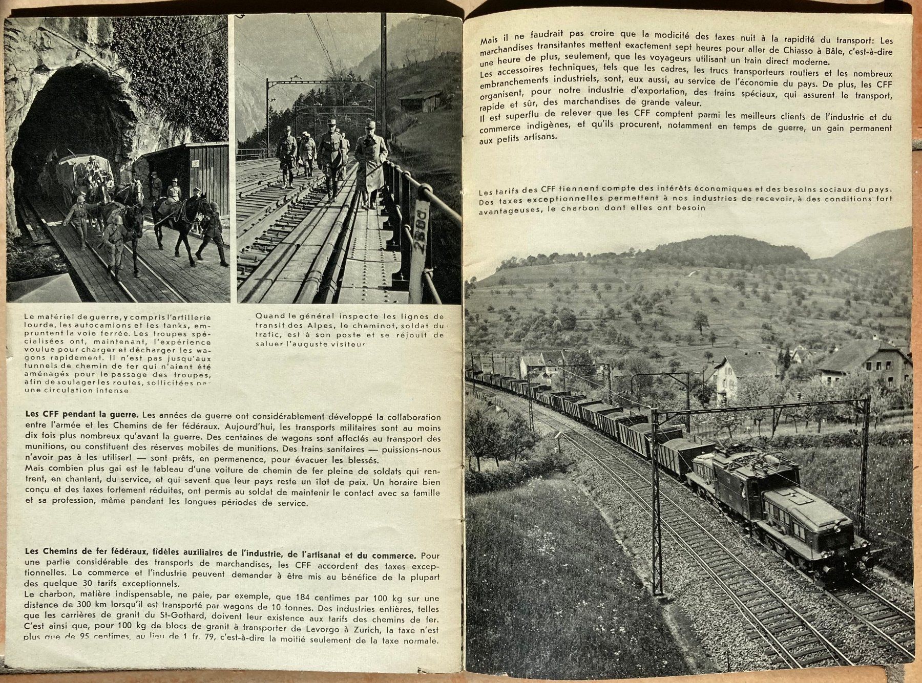 SBB/CFF/FFS Dokumente: Les CFF pendant la guerre – Gebraucht aus Versoix von Decapod 5