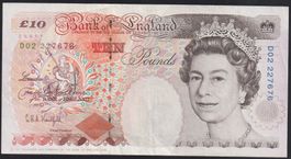 England 10 Pounds 1992