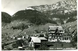 Amden -Mattstock Kurhaus Bergruh c1945