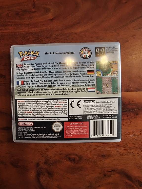 Pokémon Giochi: Pokemon DASH NINTENDO DS – Usato da Reconvilier venduto da ste_s68w 1