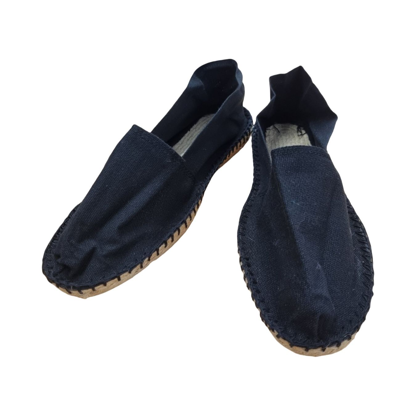 Herrenschuhe: ESPADRILLLES schwarz | Gr. 41 – Gebraucht aus Wangen b. Olten von Restwert_Wangen