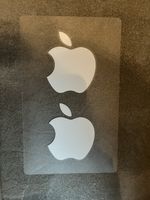 2 Original Apple- Kleber neu