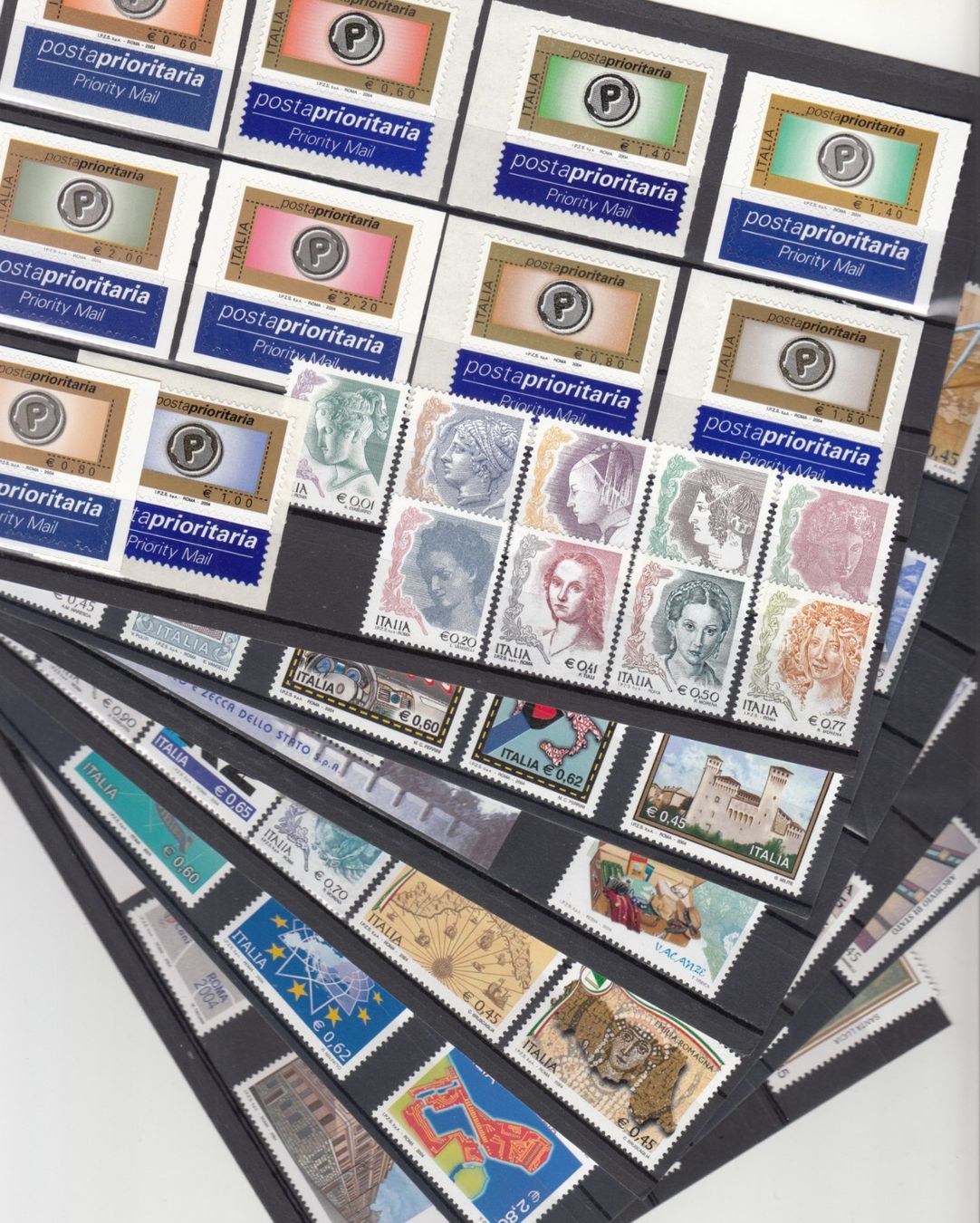 Tutti i francobolli: Italien 2004 postfrisch – Usato da Bürglen TG venduto da StampGraf