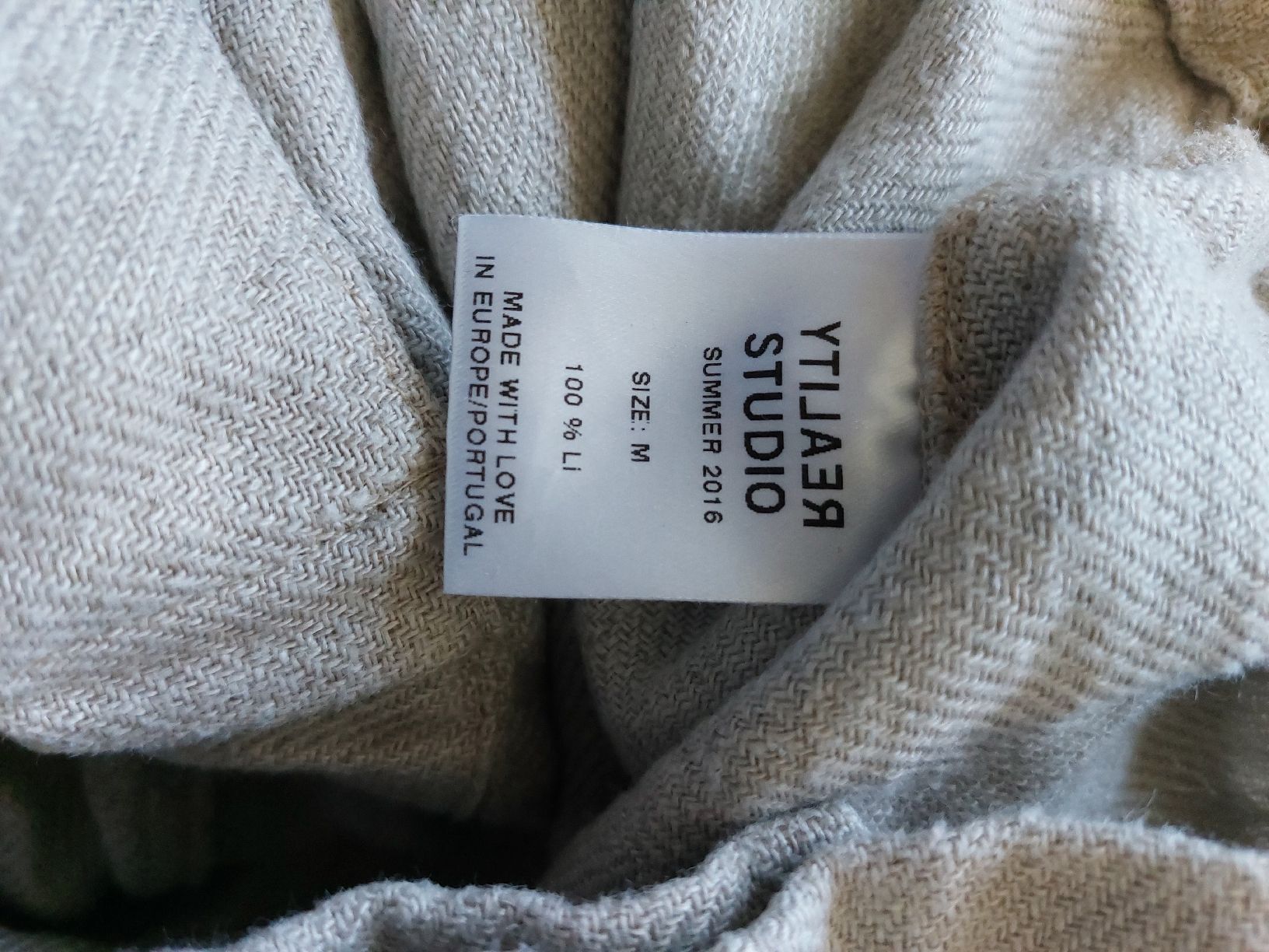 Pantaloni: Reality Studio halblange Leinenhose Gr. M Sommerhose – Usato da Horgen venduto da prinza 4