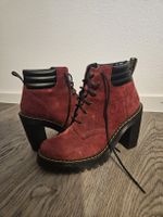 Dr. Martens Persephone Wildleder Boots, Gr. 39, Bordeaux!