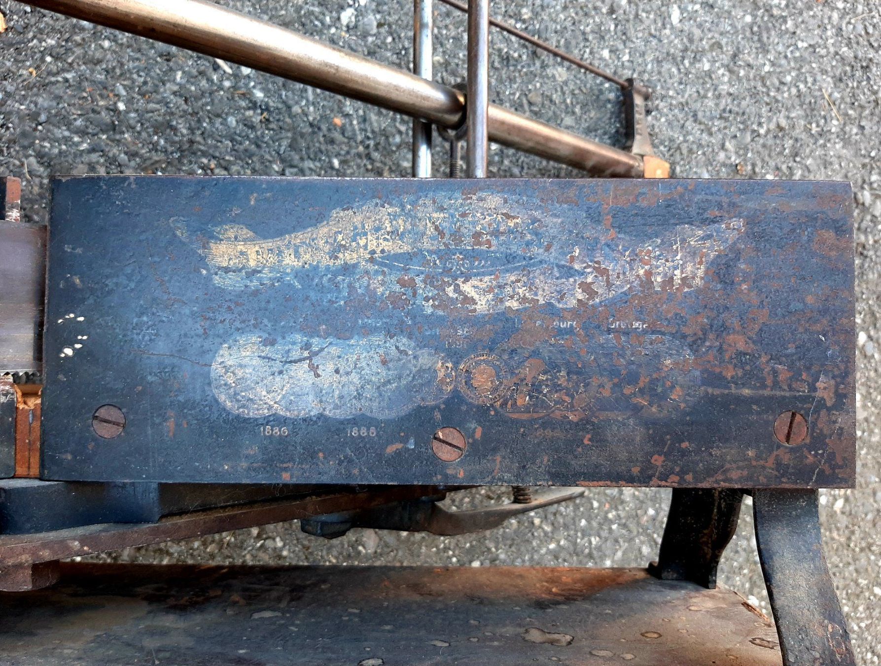 Seghe: Ancienne scie à onglet – Usato da Montet (Glâne) venduto da Koada2 6