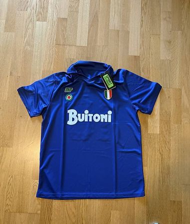 SSC Napoli Maradona 10 Retro Replica Trikot  Grösse L  Neu