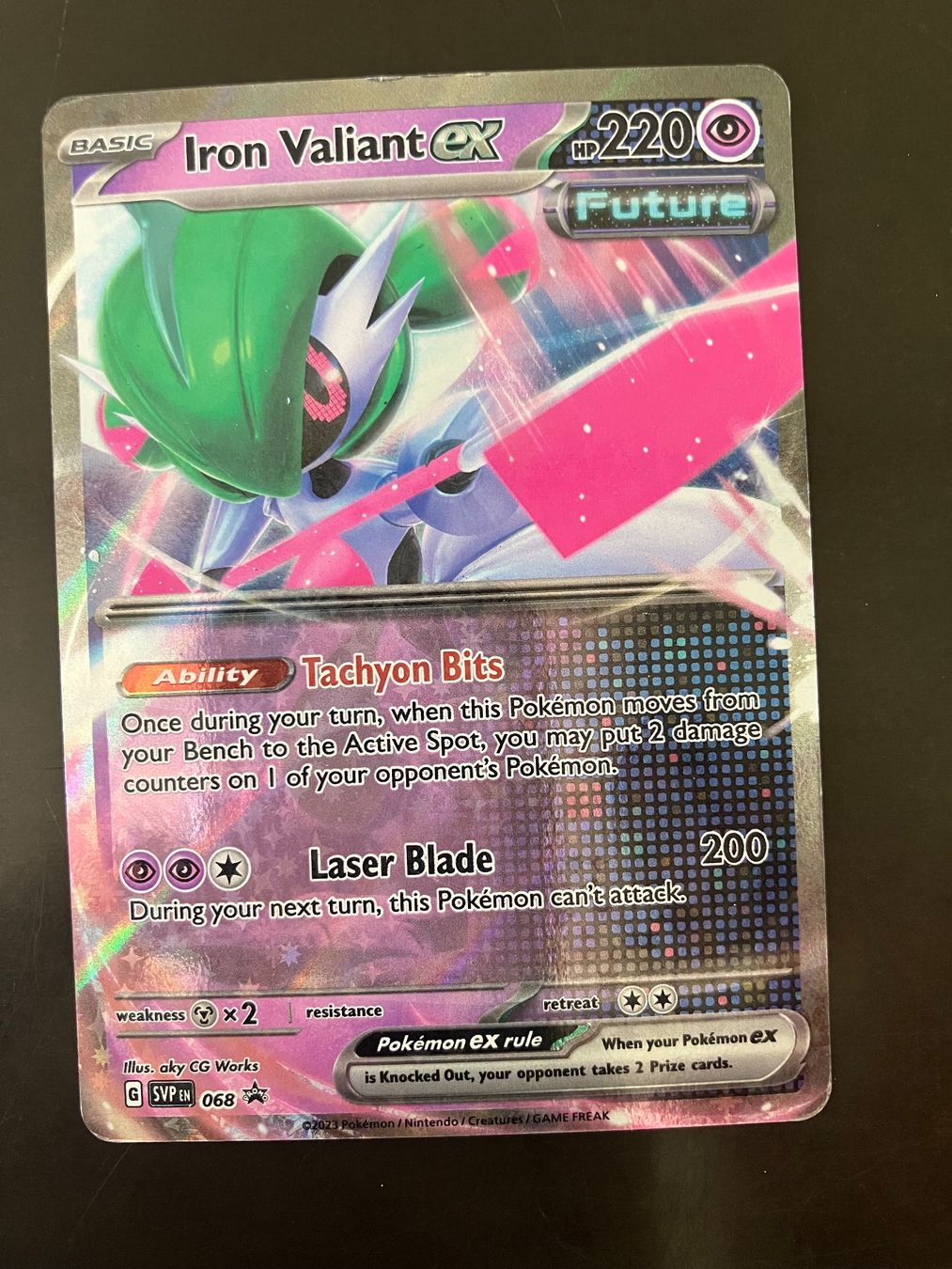 Pokémon Carte collezionabili: Pokémon Karte - Iron Valiant ex – Usato da Gossau ZH venduto da EBHA