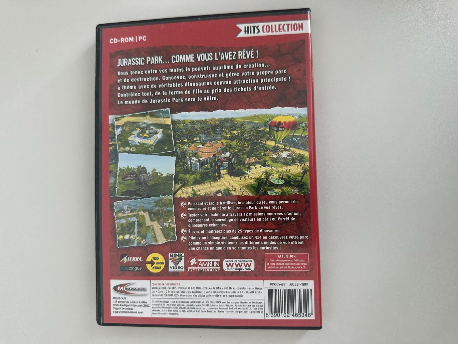 Microsoft Giochi: Jurassic Park: Operation Genesis, PC – Usato da Couvet venduto da nay_prh5 2