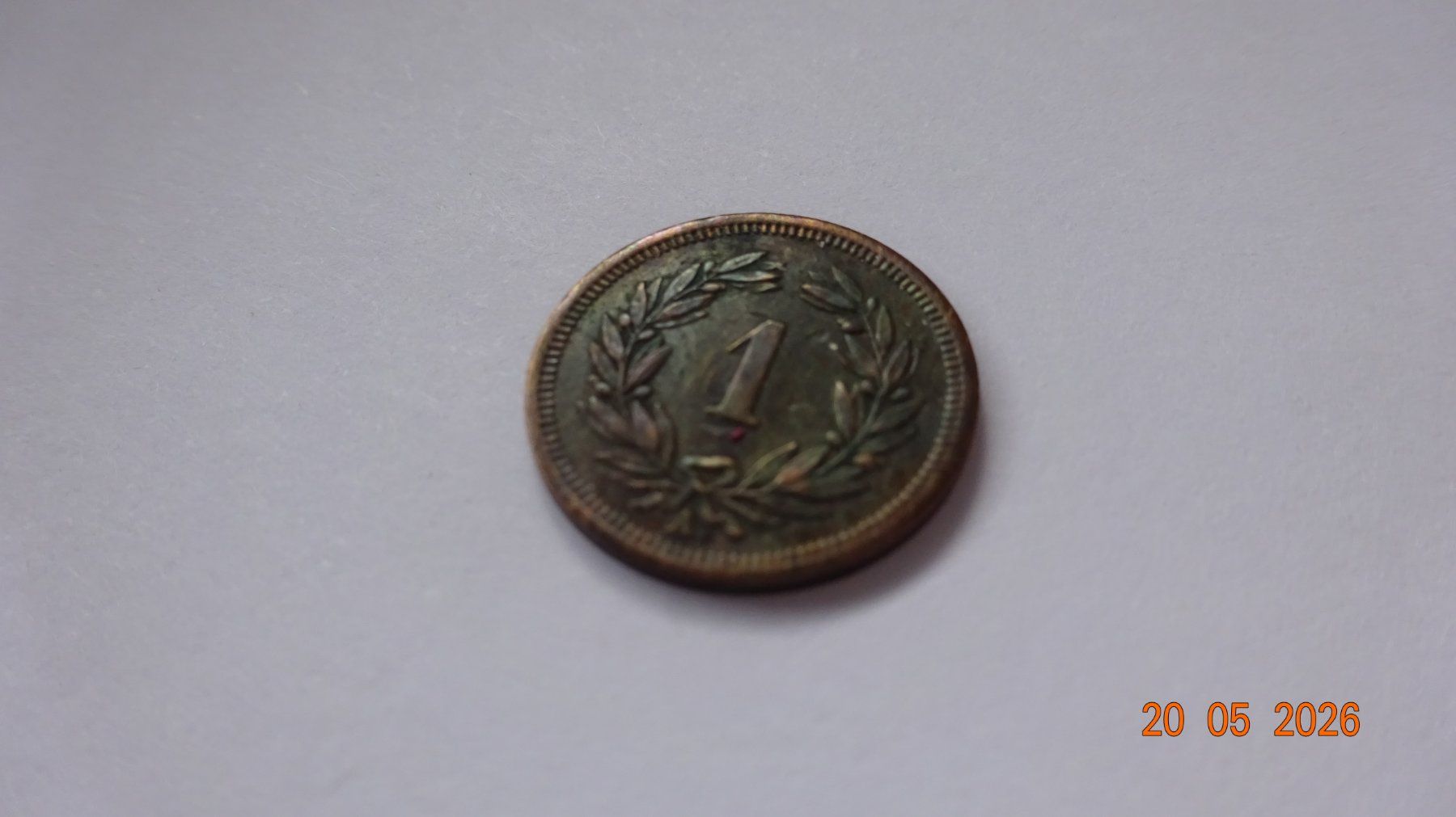 Tutti le monete: 1 Rappen 1850 Très rare – Usato da bassecourt venduto da Oursvert 4