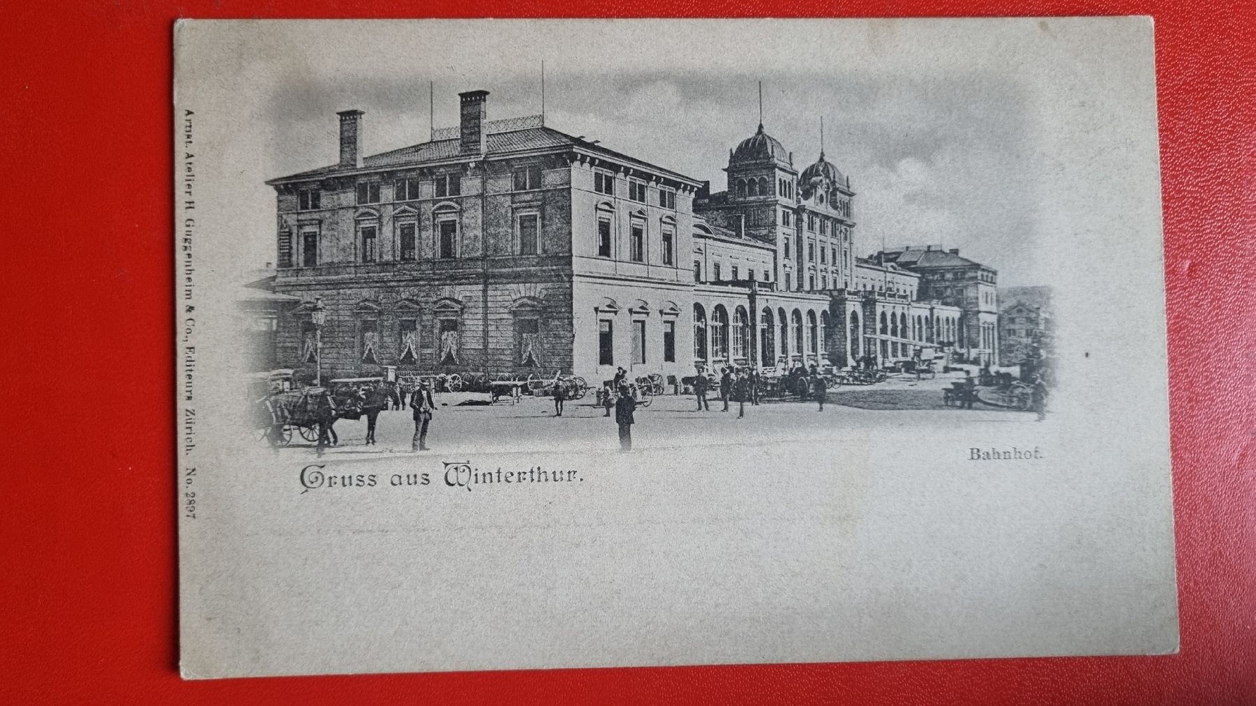 Cartoline postali: ALTE POSTKARTE: BAHNHOF WINTERHUR-UNGEBRAUCHT – Usato da Heimenschwand venduto da rog_p7h9