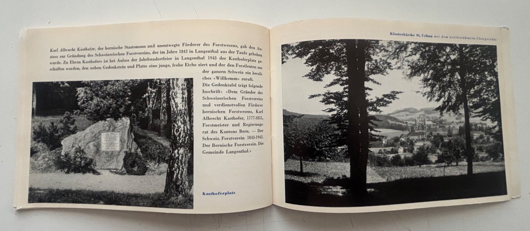 Dokumente: Brochure touristique Langenthal – Gebraucht aus Neuchâtel von gefdeneuch 7