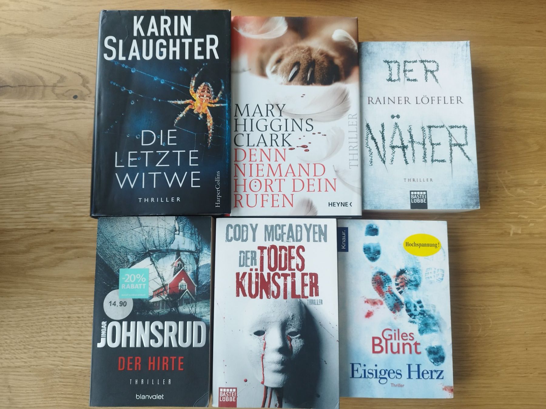 Libri: Bücher-Set - Thriller – Usato da Buchrain venduto da samsam013