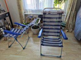 2 Camping Stühle klappbar