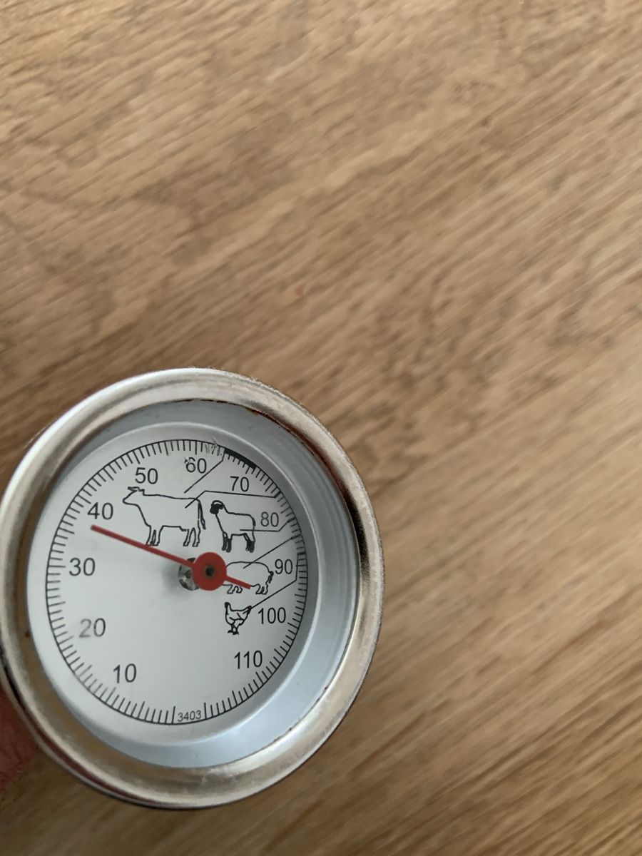Elettrodomestici da cucina: Fleischthermometer mit Tierabbildungen Edelstahl 10-110 C – Usato da Wabern venduto da pet_v9dz 2
