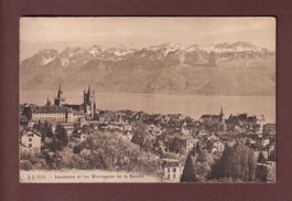 LAUSANNE et les montagnes de Savoie - 1916