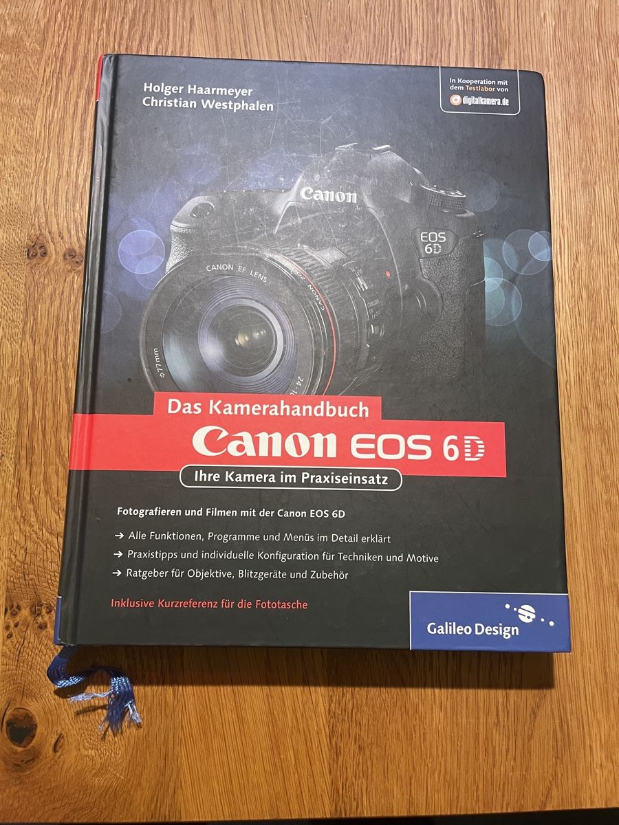 Bücher: Kamerahandbuch: Canon EOS 6 D – Gebraucht aus Wetzikon ZH von Cedi