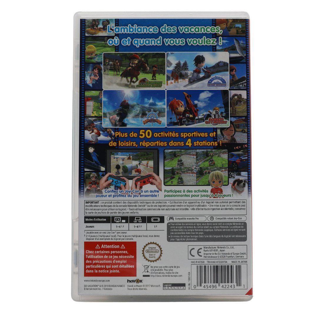 Spiele: Go Vacation  - Switch – Gebraucht aus Paudex von dindeboy 1