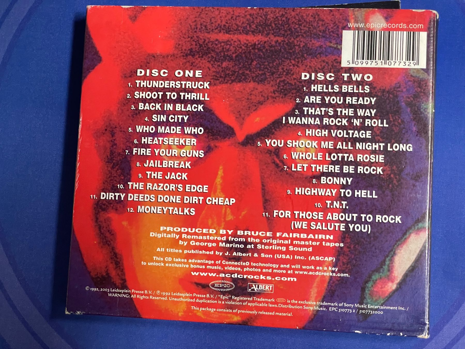 CDs: AC/DC – Live 2CD – D'occasion à Muri b. Bern par AdidasCollector 1