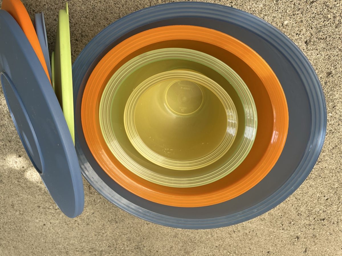 Ciotole: Tupperware 4-teilig  farbig gebraucht – Nuovo (secondo la descrizione) da dotzigen venduto da patchwork01 2