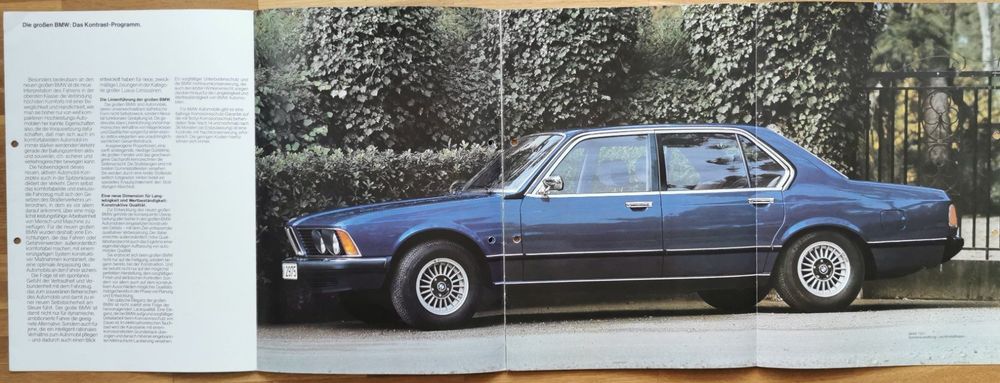 BMW Documenti: BMW 728 730 733i   1977 – Usato da huenenberg venduto da Suizofelize 2