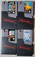 4er-Paket original NES Spiele inkl. Schutzhüllen - Top!