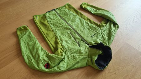 Mammut Hybrid Outdoor Jacke Pertex Quantum - M hellgrün