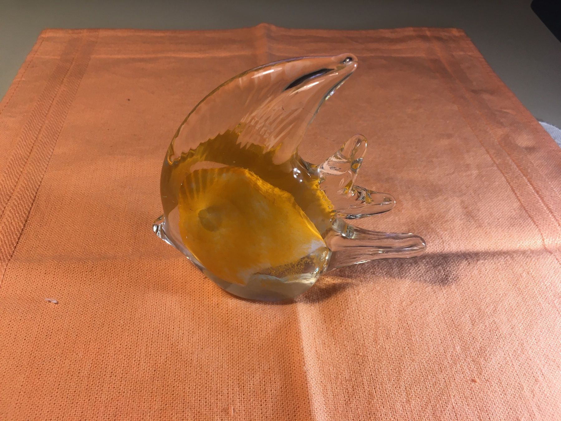 Tutte le decorazioni: Fisch, Glas, orange-weiss, Handarbeit – Usato da Zürich venduto da ancillaschmidhauser 2
