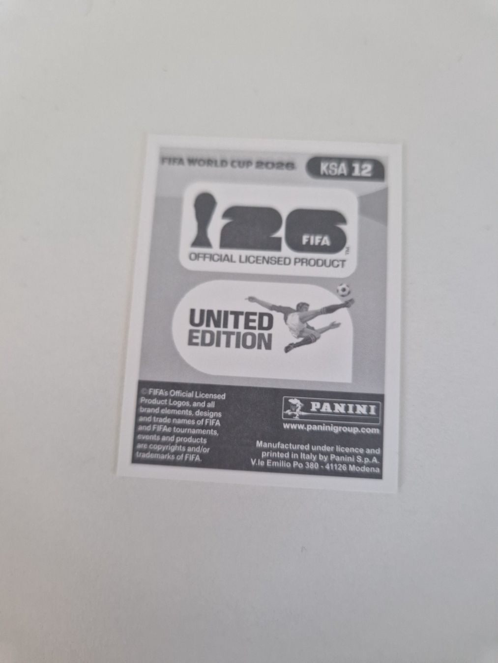 Panini Carte collezionabili: Panini Sticker KSA12 – Nuovo (secondo la descrizione) da Stüsslingen venduto da white_angel86 1