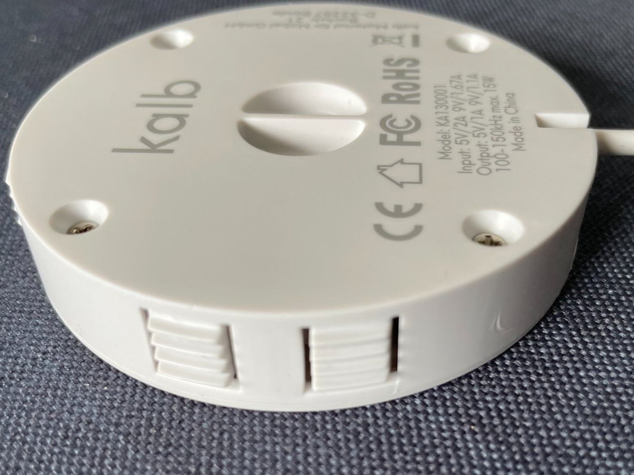 Caricabatterie: kalb | Qi Einbau Ladegerät Fast Charge Wireless – Nuovo (secondo la descrizione) da Embrach venduto da woeschchuchi 2
