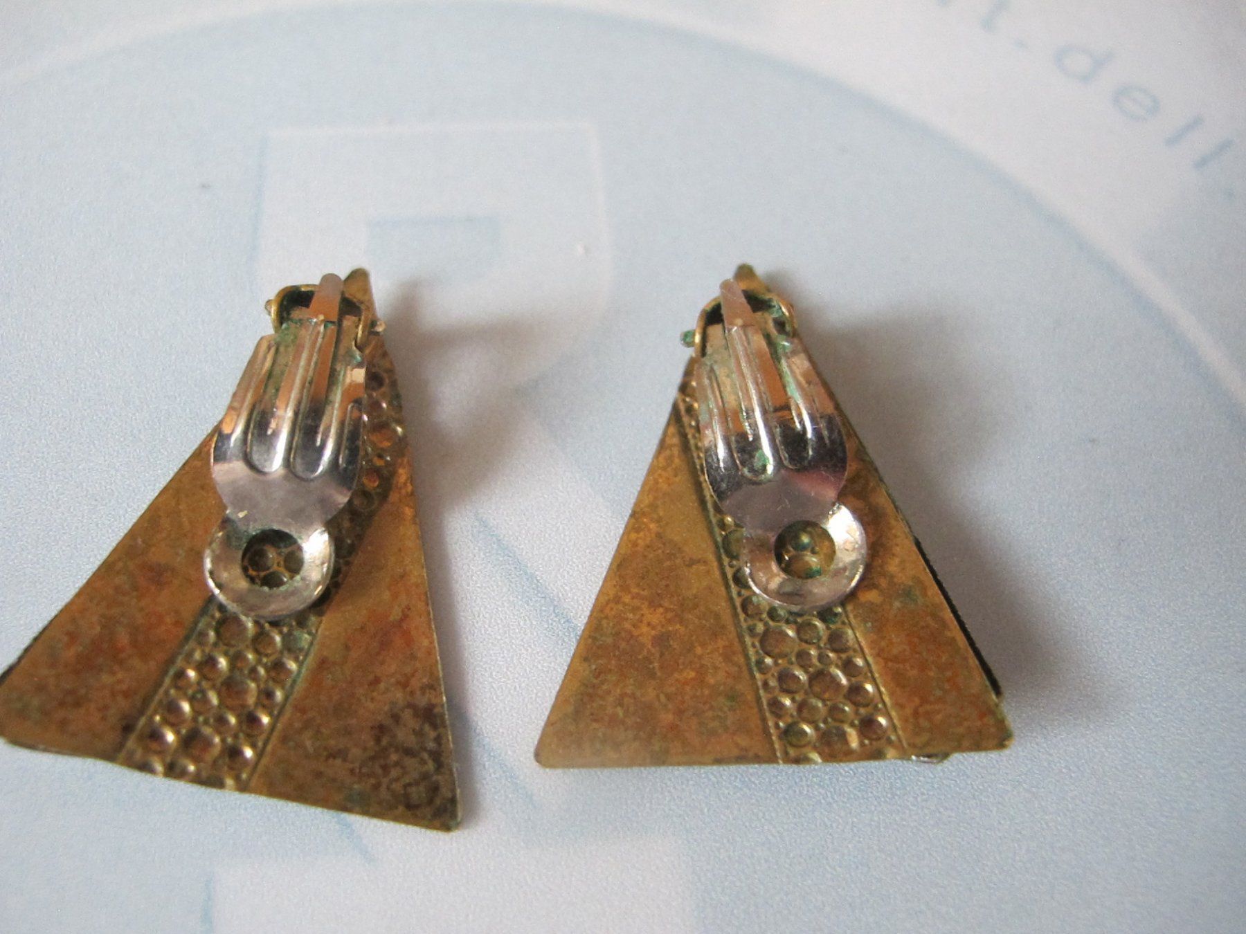 Ohrringe & -stecker: elegante Ohrclips Vintage – Gebraucht aus Löhningen von Chimae67 3