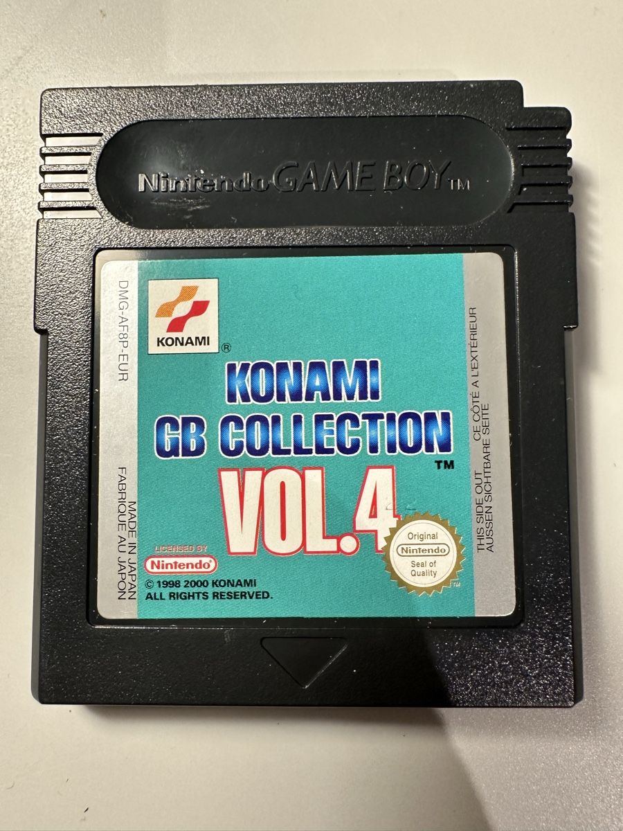 Nintendo Giochi: Konami GB Collection Vol. 4 Game Boy Modul – Usato da Buch SH venduto da blouperx