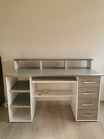 Bürotisch grau