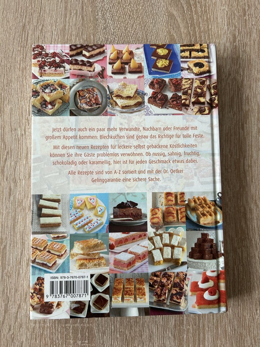 Libri: Dr.Oetker Blechkuchen – Usato da Ennenda venduto da mar_kz98 1