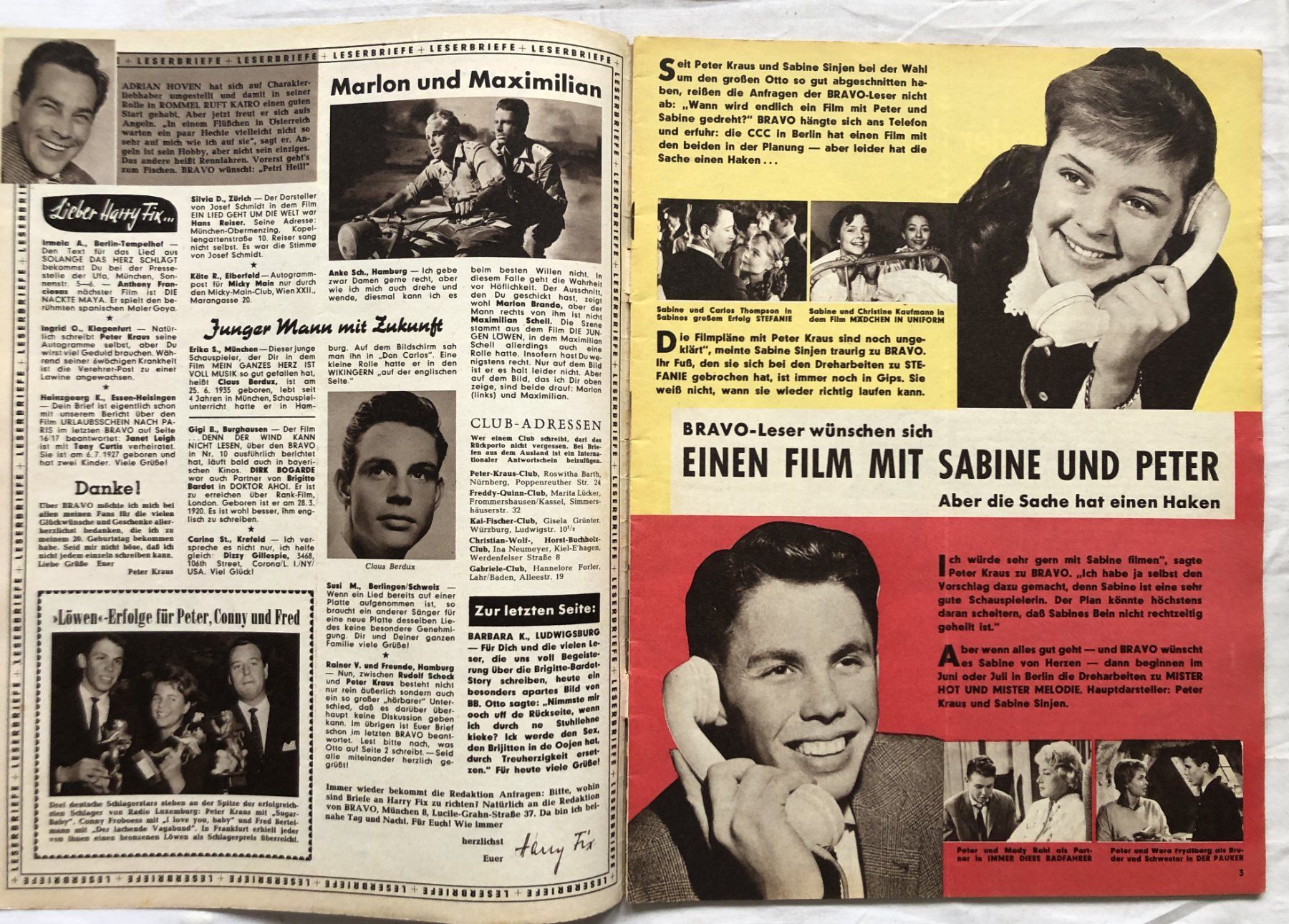 Revues & Magazines: BRAVO - Heft - Nr.14/1959 – D'occasion à Schaffhausen par durruti 1