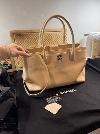 Authentische Chanel Executive Cerf Tote