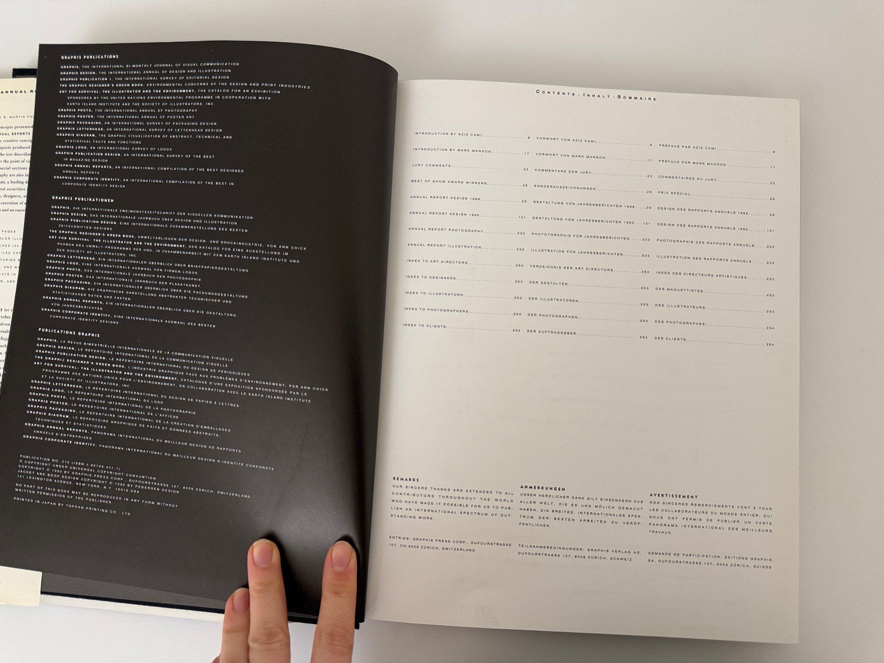 Libri: Graphis Annual Reports, 1992 – Usato da Bern venduto da consign_agency 3