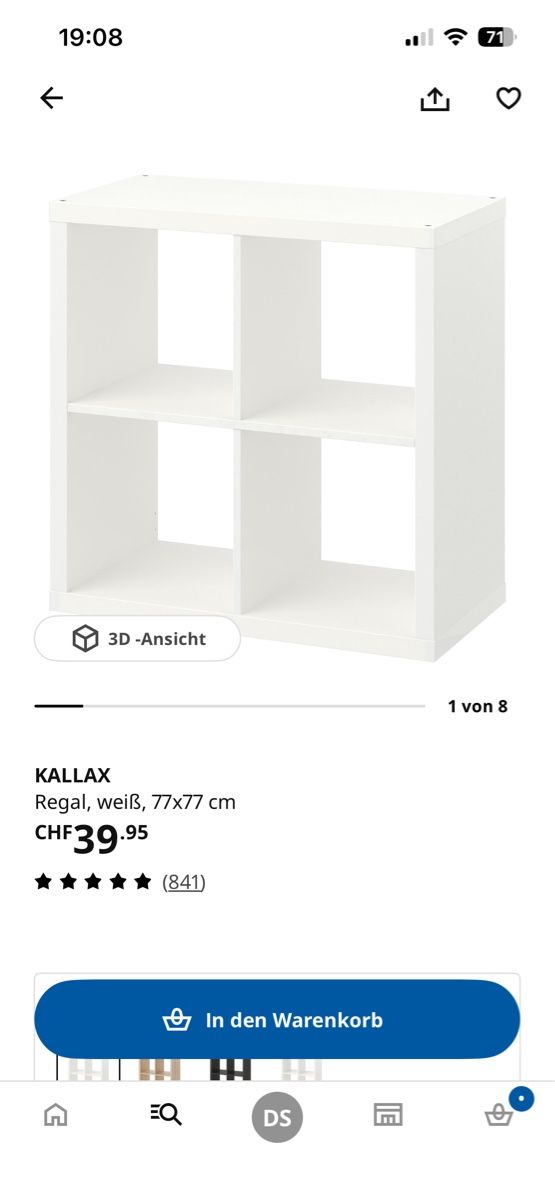 Regale: Kallax Regal – Gebraucht aus Bern von Dafi7 5
